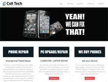 Tablet Screenshot of celltechexpress.com